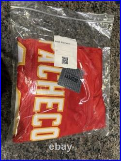 Isaiah Pacheco Kansas City Chiefs Signed Autographed Jersey with JSA coa