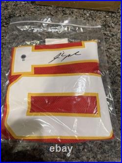 Isaiah Pacheco Kansas City Chiefs Signed Autographed Jersey with JSA coa