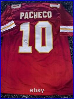 Isiah Pacheco Kansas City Chiefs Autographed Jersey JSA COA