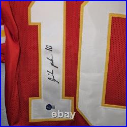 Isiah Pacheco Kansas City Chiefs Autographed / Signed Custom Jersey