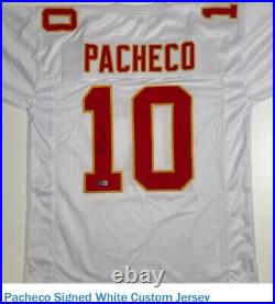 Isiah Pacheco Kansas City Chiefs Autographed / Signed Custom XL Jersey