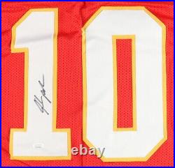 Isiah Pacheco Kansas City Chiefs Autographed XL Fully Sewn Jersey JSA Witnessed
