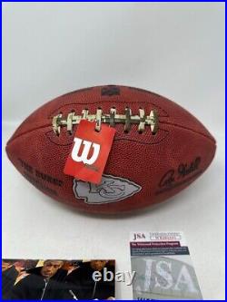 Isiah Pacheco Kansas City Chiefs Signed Autographed Duke Logo Football JSA WIT