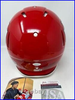 Isiah Pacheco Kansas City Chiefs Signed Autographed Full Size Helmet JSA WITNESS