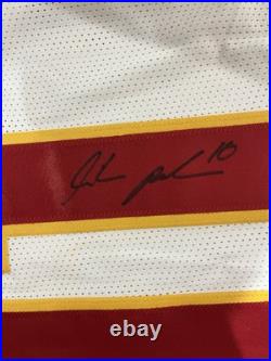 Isiah Pacheco Signed Kansas City Chiefs Custom Jersey JSA Witnessed