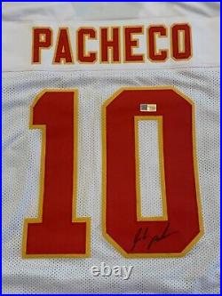 Isiah Pacheco Signed Kansas City Chiefs Jersey Players Ink