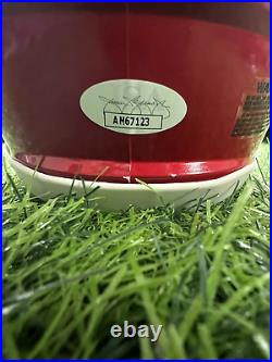 Isiah Pacheco Signed Super Bowl 57 Mini Helmet Kansas City Chiefs JSA COA