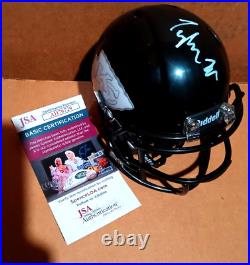 JAYLEN WATSON Kansas City Chiefs SIGNED Mini Helmet JSA COA
