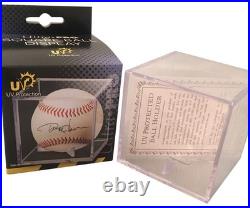 Jac Caglianone Autographed Kansas City Royals Signed MLB Baseball Fanatics Case