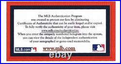 Jac Caglianone Autographed Kansas City Royals Signed MLB Baseball Fanatics Case