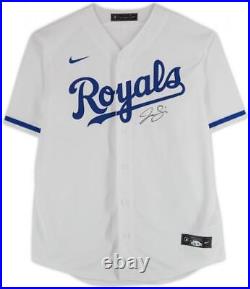 Jac Caglianone Kansas City Royals Autographed Nike White Replica Jersey