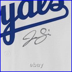 Jac Caglianone Kansas City Royals Autographed Nike White Replica Jersey