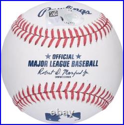 Jac Caglianone Kansas City Royals Signed Baseball with2024 6th Overall Pick Insc