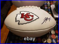 Jalen Royals Signed Autographed Auto White Panel Kansas City Chiefs Football