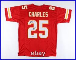 Jamaal Charles Signed Autographed Kansas City Chiefs Custom Jersey Beckett Coa