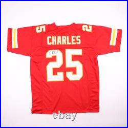 Jamaal Charles Signed Autographed Kansas City Chiefs Custom Jersey Psa Coa