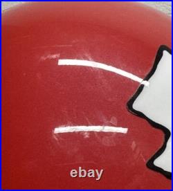 Jamaal Charles Signed Kansas City Chiefs Full Size Replica Helmet JSA (Read)