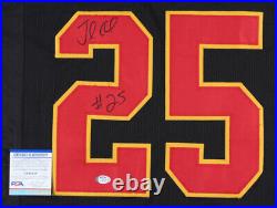 Jamaal Charles Signed Kansas City Chiefs Jersey (PSA COA) 4xPro Bowl R. B