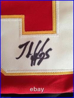 Jamaal Charles Signed Kansas City Chiefs Jersey Texas Longhorns Autographed K1