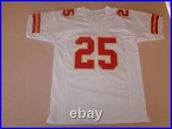 Jamaal Charles Signed White Kansas City Chiefs XL Jersey Beckett COA