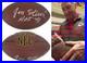 Jan Stenerud Signed Football Proof COA Autographed Kansas City Chiefs Packers