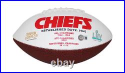 Jared Allen Autographed/Signed Kansas City Chiefs Logo Football Beckett 37669