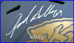 Jared Allen Signed Kansas City Chiefs F/S Slate Speed Helmet- Beckett W Hologram