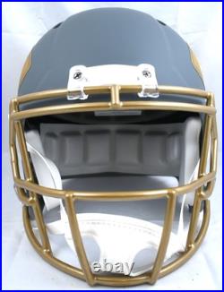 Jared Allen Signed Kansas City Chiefs F/S Slate Speed Helmet- Beckett W Hologram