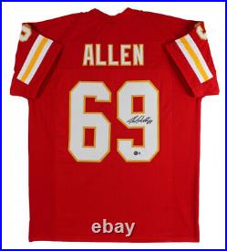 Jared Allen Signed Kansas City Chiefs Jersey (Beckett) 5xPro Bowl Defensive End