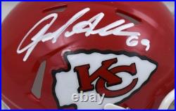 Jared Allen Signed Kansas City Chiefs Speed Mini Helmet Beckett W Holo White