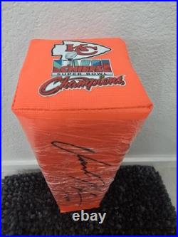 Jerick McKinnon no I in team Signed Kansas City Chiefs SB LVIII Pylon Beckett