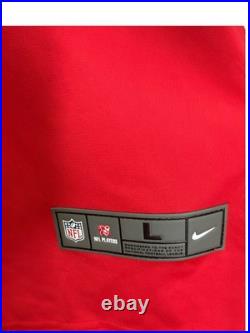 Jersey Red Travis Kelce Size L Kansas City Chiefs Signed Autographed COA