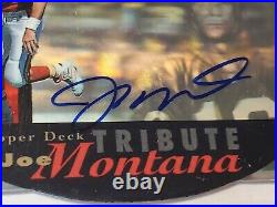 Joe Montana 1996 Upper Deck SPx Tribute Auto Autograph Kansas City Chiefs