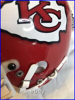 Joe Montana Signed Mini Helmet Kansas City KC Chiefs Football Autograph