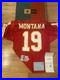 Joe Montana UDA Upper Deck Signed Autograph Kansas City Proline Game Jersey COA