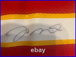 Joe Montana UDA Upper Deck Signed Autograph Kansas City Proline Game Jersey COA