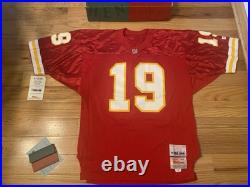 Joe Montana UDA Upper Deck Signed Autograph Kansas City Proline Game Jersey COA