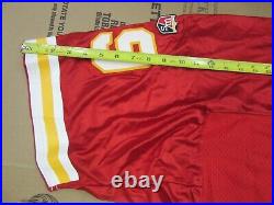 Joe Montana Wilson Size 48 Kansas City Chiefs 4th and Goal signed autograph