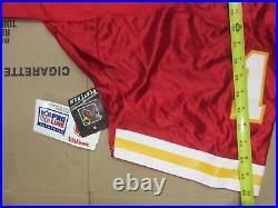 Joe Montana Wilson Size 48 Kansas City Chiefs 4th and Goal signed autograph