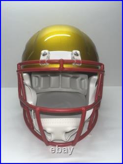 JuJu Smith-Schuster Autographed Kansas City Chiefs Flash Replica Helmet -BAS COA