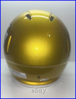 JuJu Smith-Schuster Autographed Kansas City Chiefs Flash Replica Helmet -BAS COA