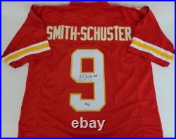 JuJu Smith-Schuster Autographed Signed Kansas City Chiefs Custom Jersey Beckett