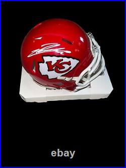 Justin Reid Signed Kansas City Chiefs Mini Helmet Super Bowl Champions Bas