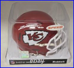 Justin Reid Signed Kansas City Chiefs Speed Mini Helmet Beckett Auto Football