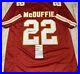 KANSAS CITY CHIEFS TRENT MCDUFFIE SIGNED RED CUSTOM JERSEY WithJSA COA