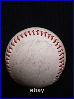 Kansas City Athletics 1967 Team Signed Baseball 29 Autos Reggie Jackson
