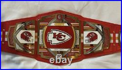 Kansas City Cheifs Signed Xavier Worthy Authentic Title Belt