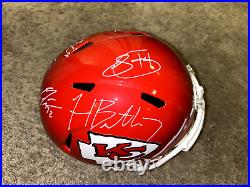 Kansas City Chiefs 2019 Super Bowl LIV Autographed Full-Size Helmet