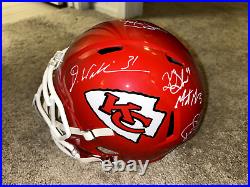 Kansas City Chiefs 2019 Super Bowl LIV Autographed Full-Size Helmet