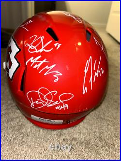 Kansas City Chiefs 2019 Super Bowl LIV Autographed Full-Size Helmet